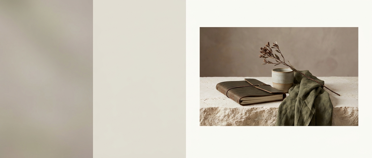 Slow Atlas | Luxury Travel Editorial Template hero image — A magazine-style website for boutique travel curators and luxury tour operators — destination essays, curated itineraries, journal entries, private inquiry form.