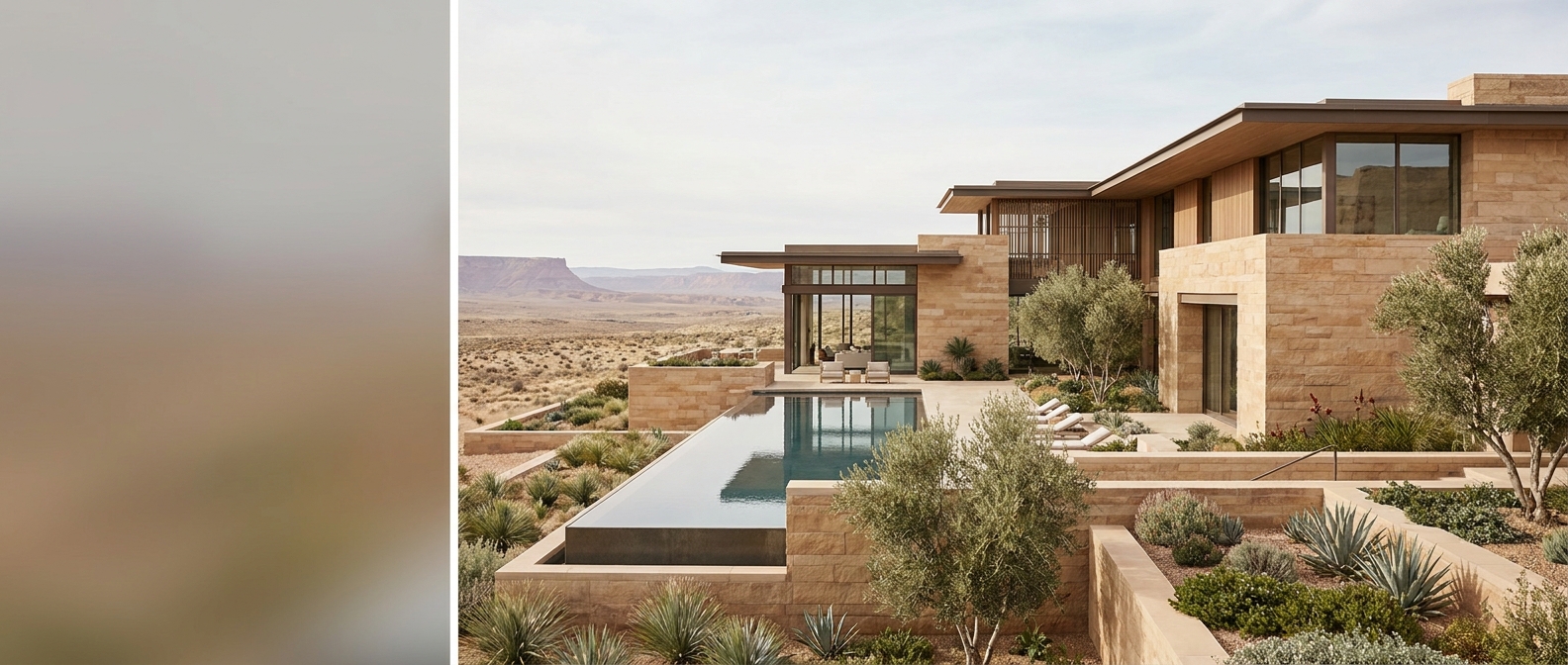 Artisan Atelier | Luxury Real Estate Villa Template hero image — A contemporary design brand website inspired by high-end European furniture and art-direction-driven design studios.