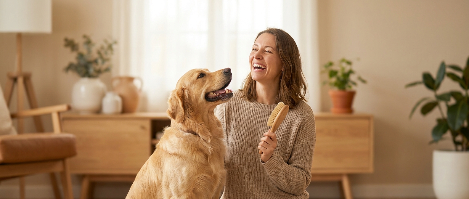 Paws & Care | Pet Sitting & Dog Walking Template hero image — A friendly website for pet sitters, dog walkers, and boarding services — services menu, sitter bios, service area map, booking form, happy-pet photo gallery.